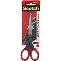 Los mejores  - Scotch Tijeras de Precisión para Oficina con Hojas de Acero Inoxidable - 18 cm - Ideal para un Corte Preciso - Adecuada…
